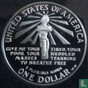 Vereinigte Staaten 1 Dollar 1986 (PP - gefärbt) "Centenary of the Statue of Liberty - Virginia" - Bild 2