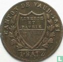 Vaud 1 batzen / 10 rappen 1831 - Afbeelding 1