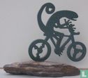 Gecko auf dem Fahrrad - Bild 2