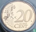 Netherlands 20 cent 2001 (PROOF) - Image 2