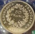 Frankrijk 50 francs 1975 (Piedfort - zilver) - Afbeelding 1