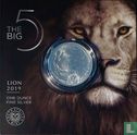 Afrique du Sud 5 rand 2019 (folder) "Lion" - Image 1