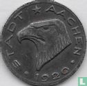 Aken 50 pfennig 1920 (type 1 - medailleslag - geribbelde rand) - Afbeelding 1