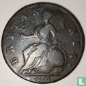 United Kingdom ½ penny 1754 - Image 1