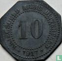 Bitterfeld 10 pfennig 1917 (zink) - Afbeelding 1