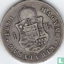 Hongarije 1 forint 1891 - Afbeelding 1