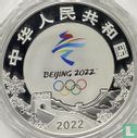 China 50 yuan 2022 (PROOF) "Winter Olympics in Beijing" - Afbeelding 1