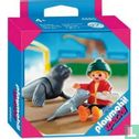 Playmobil Kind Met Zeehonden / Child with Seals - Bild 1