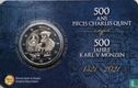 Belgium 2 euro 2021 (coincard - FRA) "500 years of Charles V coins"  - Image 1
