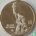 United States 1 dollar 2021 (P) "New York" - Image 2