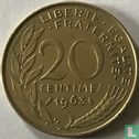 Frankrijk 20 centimes 1963 - Afbeelding 1