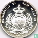 San Marino 500 lire 1993 (PROOF) "Two European polecats" - Image 1