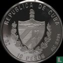 Cuba 10 pesos 1999 (PROOF) "Bee hummingbird" - Image 2