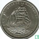 Cuba 1 peso 2000 "Sailing ship Juan Sebastián Elcano" - Afbeelding 1