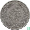 Tunesië 4 piastres 1873 (AH1290) - Afbeelding 2