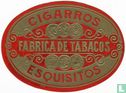 Fabrica de Tabacos - Cigarros esquisitos 23?? - Afbeelding 1