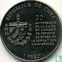 Cuba 1 peso 1997 "30th anniversary Death of Ernesto Guevara - Che guerilla fighter" - Afbeelding 2