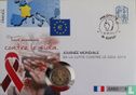 France 2 euro 2014 (Numisbrief) "World AIDS Day" - Image 1
