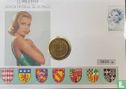 Monaco 2 francs 1993 (Numisbrief) "Princess Grace Patricia Kelly" - Image 1