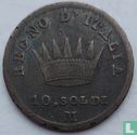 Koninkrijk Italië 10 soldi 1810 - Afbeelding 2