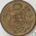 Peru ½ sol de oro 1942 (without lettert - ype 1) - Image 2