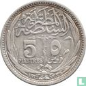 Egypte 5 piastres 1917 (AH1335 - zonder H) - Afbeelding 1