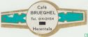 Café Brueghel Tel. 014/21154 Herentals - Image 1