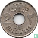 Egypte 2 milliemes 1917 (AH1335 - H) - Afbeelding 1