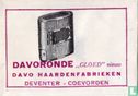 Davo Haardfabrieken - Davoronde - Image 1