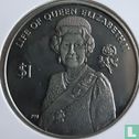 Britse Maagdeneilanden 1 dollar 2012 "Life of Queen Elizabeth II - Portrait" - Afbeelding 2