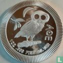 Niue 2 dollars 2020 (non coloré) "Athenian owl" - Image 2