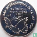Kuba 1 Peso 1986 "International Year of Peace" - Bild 1