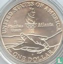 United States 1 dollar 1995 "1996 Summer Olympics in Atlanta - Cycling" - Image 2
