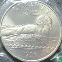 États-Unis ½ dollar 1996 "Summer Olympics in Atlanta - Swimming" - Image 2