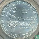 Verenigde Staten 1 dollar 1996 "Atlanta Centennial Summer Olympics - High jump" - Afbeelding 2