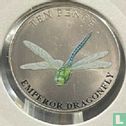 Guernsey 10 pence 2021 (gekleurd) "Emperor dragonfly" - Afbeelding 2