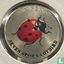 Guernsey 10 Pence 2021 (gefärbt) "Seven spot ladybird" - Bild 2