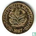 Duitsland 1 pfennig 1987 (F) - Bild 1