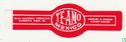 Te-Amo Mexico - San Andres Tobacco Fabrica Reg. 18 - Hecho a Mano Hand Made - Afbeelding 1