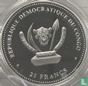 Congo-Kinshasa 20 francs 2020 "Predators - Panthera tigris" - Image 2