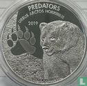 Congo-Kinshasa 20 francs 2019 "Predators - Ursus arctos horribilis" - Afbeelding 1