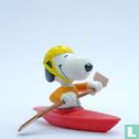 Snoopy in wildwater kano - Afbeelding 1