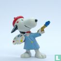 Snoopy as a painter - Image 1