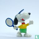 Snoopy als tennisser - Afbeelding 1
