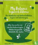 My Balance Ingwer & Zitrone  - Afbeelding 2