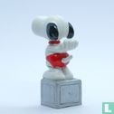 Snoopy as a swimmer on starting block 1 - Image 2