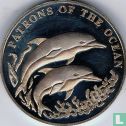 Zambia 4000 kwacha 1998 (PROOF) "Patrons of the ocean - Dolphins" - Image 2