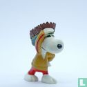 Snoopy as Indian