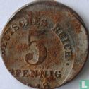 German Empire 5 pfennig 1918 (misstrike) - Image 1