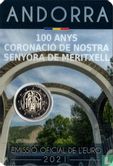 Andorra 2 euro 2021 (coincard - Govern d'Andorra) "Centenary Coronation of Our Lady of Meritxell" - Afbeelding 1